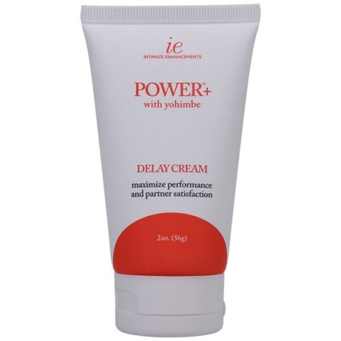 Потужний крем-пролонгатор Doc Johnson Power+with Yohimbe Delay Cream, екстракт Йохимбе, 56 г