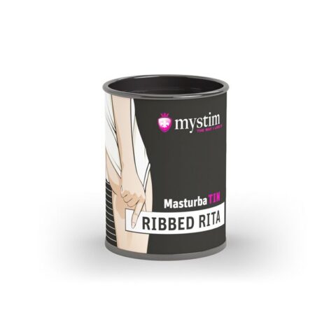 Мастурбатор-яйце Mystim MasturbaTIN Ribbed Rita