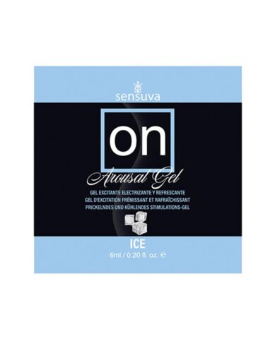 Пробник збуджувального гелю Sensuva - ON for Her Arousal Gel Ice (4 мл)