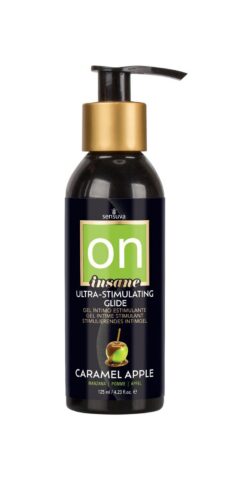 Збуджувальна змазка на гібридній основі Sensuva  Ultra-Stimulating On Insane Caramel Apple (125 мл)