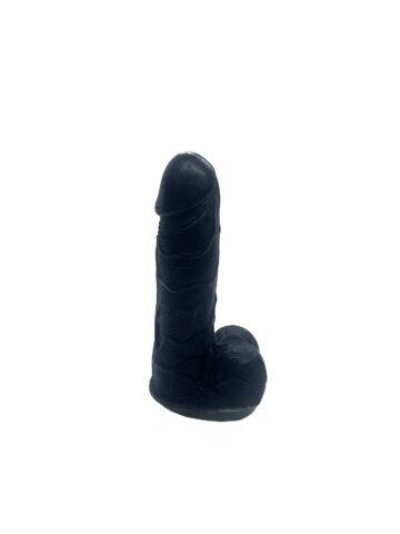 Мило у формі пеніса Чистий Кайф Black size S, крафтове мило-член, натуральне