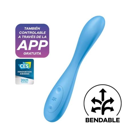 Універсальний смарт-вібратор Satisfyer G-Spot Flex 4, гнучкий стовбур із фіксацією положення