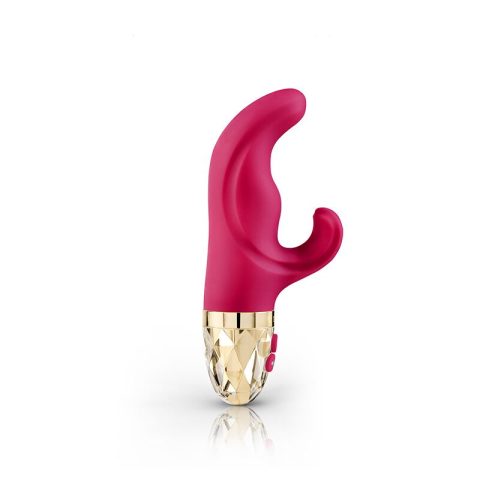 Вібратор-кролик Mystim Hop Hop Bob Fuchsia, потужний мотор, 8 режимів
