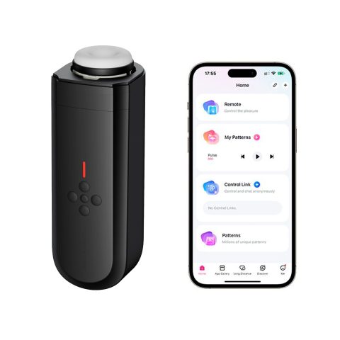 Інтерактивний смарт-мастурбатор Lovense Solace, до 280 фрикцій на хвилину, до 12,5 годин роботи