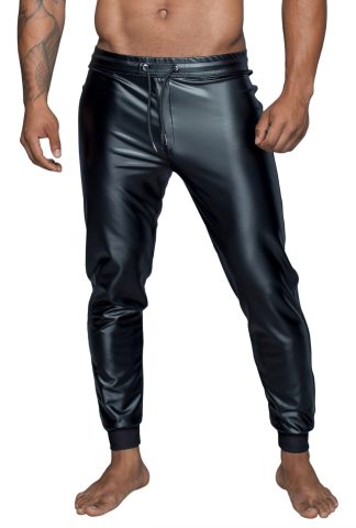 Чоловічі трегінси Noir Handmade H063 Powerwetlook treggings, S, мокрий ефект