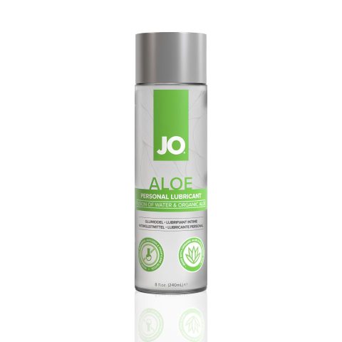 Змазка на водній основі JO H2O Organic Aloe (240 мл), зволожувальний та заспокійливий ефект