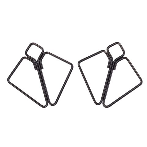 Затискачі для сосків LOCKINK Minimalism Nipple Clamps, сріблясті