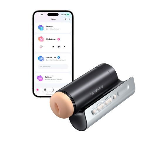 Інтерактивний смарт-мастурбатор Lovense Solace Pro, до 230–300 фрикцій на хвилину, до 14 годин роботи