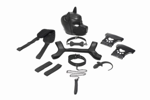 Набір BDSM цуценя Master Series Luxury Pup Arsenal Set - Black