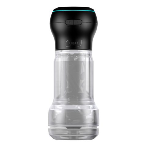 Мастурбатор Kiiroo Feel Pocket Crystal зі всмоктувальною інтерактивною насадкою PowerBlow Combo Set