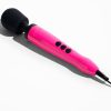 Вибромассажер DOXY Die Cast Massager Hot Pink, очень мощный, питание 220В, металлический корпус