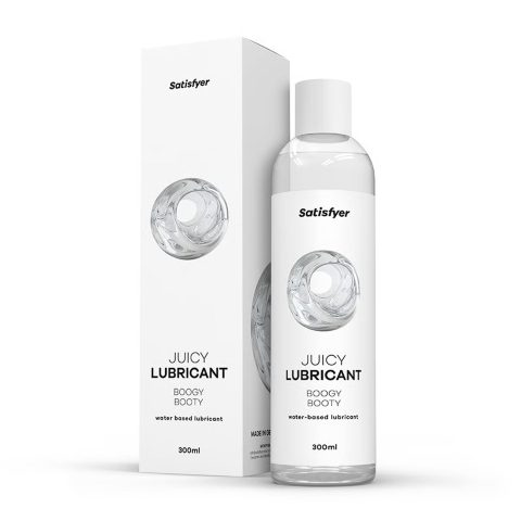Анальна змазка на водній основі Satisfyer Juicy Lubricant Boogy Booty water based 300 мл