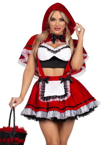 Костюм Червоної Шапочки Leg Avenue Flirty Miss Red Top and Skirt
