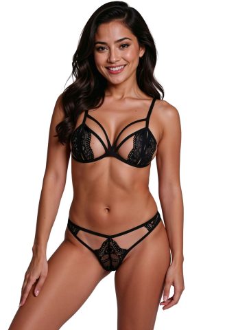 Комплект Passion ANUVERA SET black M