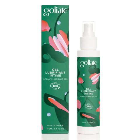 Гель-лубрикант Goliate Gel Lubrifiant Intime, 100 мл, екстракт червоних водоростей, веган-френдлі