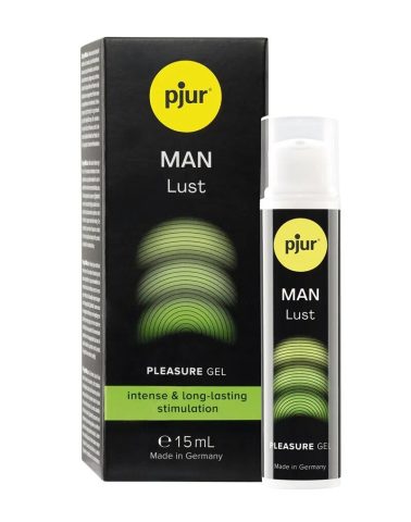 Рідкий вібратор для чоловіків pjur MAN Lust, 15 мл, з ефектом мурашок