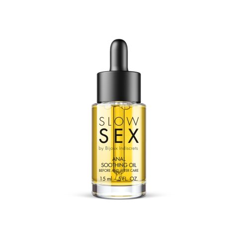 Заспокійлива олія для анального сексу Bijoux Indiscrets Slow Sex Anal Soothing Oil Before & After 15 мл