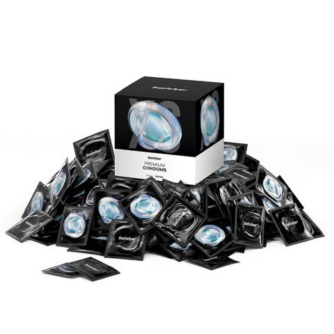 Набір презервативів Satisfyer Premium Condoms L (56 мм) 100 шт
