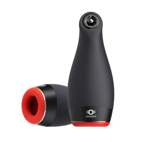 Мастурбатор Otouch Pleasure Engine, 7 режимів вібрації, 5 режимів фрикцій, підігрів, джойстик