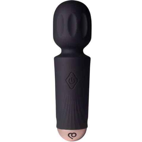 Вібромасажер Rocks Off Mini Wand Black Tulip, 16 режимів