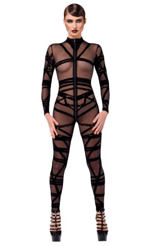 Комбінезон Noir Handmade F357 Bondesque Catsuit XS