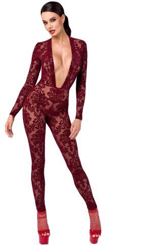 Бодістокінг Noir Handmade F382 Kink Royal Catsuit S