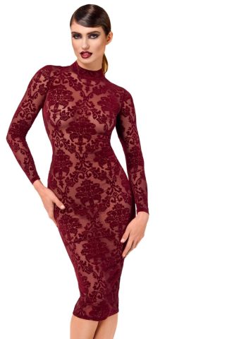 Сукня Noir Handmade F384 Kink Royal midi dress M