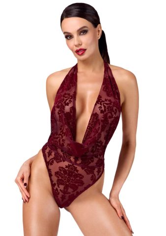 Боді Noir Handmade F386 Kink Royal cascade bodysuit XS