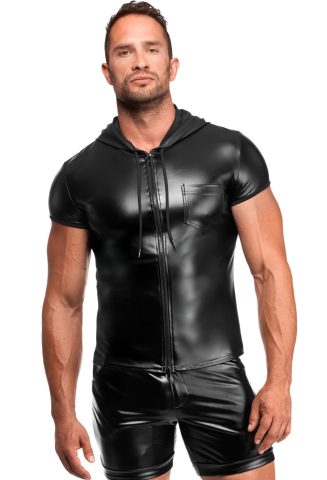 Чоловіча футболка з капюшоном Noir Handmade H085 Vexen hooded T-shirt