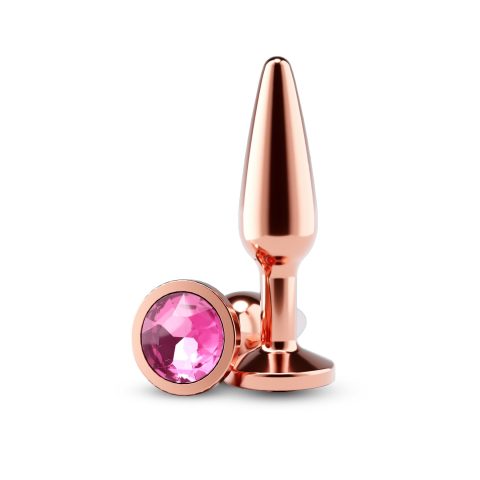 Анальна пробка NS Novelties Rear Assets - Tapered - Medium - Rose Gold - Pink