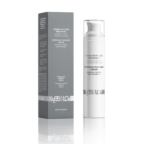 Крем для мастурбації YESforLOV PERSONAL PLEASURE CREAM 50 мл, посилює ерекцію, екстракт кордицепсу